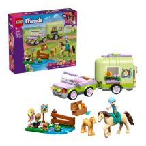 LEGO Friends 42695 Horse & Baby Foal Trailer Set