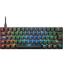 NOS C-450 Mini Pro RGB Mechanical Gaming Keyboard - Black