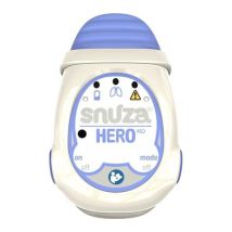 SNUZA Hero MD Baby Breathing Monitor - White & Periwinkle Blue