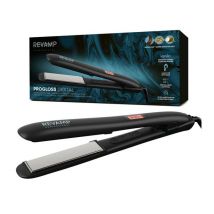 REVAMP Progloss Digital Ceramic Hair Straightener - Black