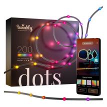 TWINKLY Dots Smart 200 RGB LED String Lights - 10 m
