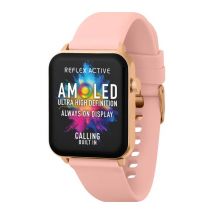 REFLEX ACTIVE Series 30 Smart Watch - Pink, Silicone Strap
