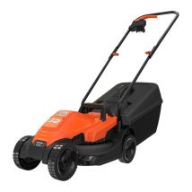 BLACK + DECKER BEMW451-GB Corded Rotary Lawn Mower - Orange & Black