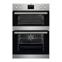 AEG SurroundCook DCB535060M Electric Double Oven - Stainless Steel