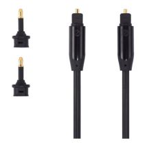 SANDSTROM Black Series S1OPT114X Digital Optical Cable - 1 m