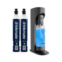 DRINKMATE OmniFizz Carbonated Drinks Maker - Matte Black
