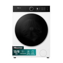 HISENSE KitchenFit 5i Series WD5I1245BWR WiFi-enabled 12 kg Washer Dryer - White