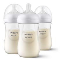 PHILIPS AVENT Natural Response Newborn Baby Bottle - Pack of 3
