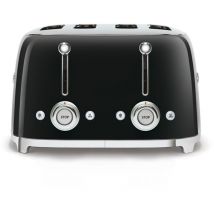 SMEG 50's Retro Style TSF03BLUK 4-Slice Toaster - Black