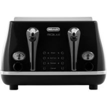 DELONGHI Micalite CTOM4003 4-Slice Toaster - Black