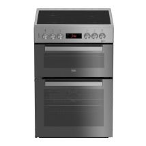 BEKO XDC663SM 60 cm Electric Ceramic Cooker - Silver