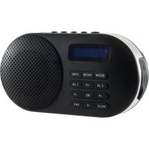 GROOV-E Milan GV-DR05 Portable DAB/FM Bluetooth Radio - Black