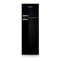 MONTPELLIER Retro MAB346EK 80/20 Fridge Freezer - Black
