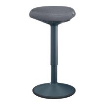 LEITZ Ergo Active Standing Stool with Comfort Seat - Dark Grey
