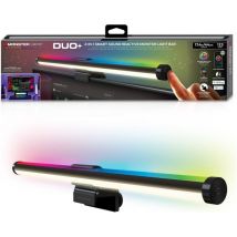 MONSTER Smart llluminessence Duo+ 2-in-1 RGBW+IC Monitor Light Bar - 17.4" / 44 cm