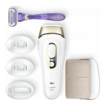 BRAUN Silk-expert Pro 5 PL5347 IPL Hair Removal System - White & Gold