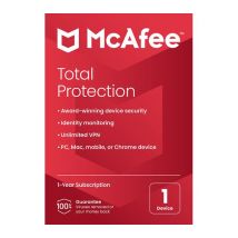 MCAFEE Total Protection - 1 year for 1 device