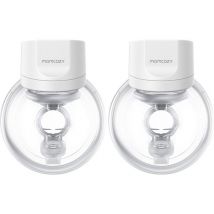 MOMCOZY S12 Pro Double Electric Wearable Breast Pump - White