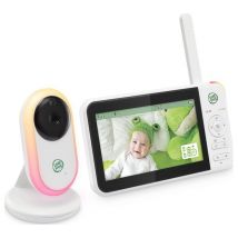 LEAPFROG LF2415 5" HD Video Baby Monitor - White