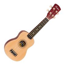 LAKA Rainbow Series Soprano Ukulele - Natural