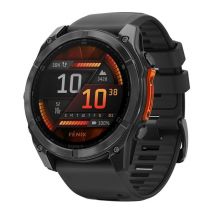 GARMIN fenix 8 AMOLED Smart Watch - Slate Grey & Black, 51 mm