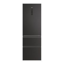 HAIER HTW3618ENPB Smart Fridge Freezer - Slate Black