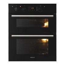 HOTPOINT Class 2 DU2 540 BL Electric Built-under Double Oven - Black