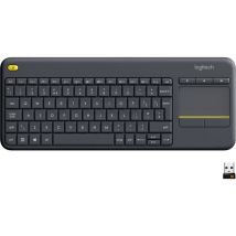 LOGITECH K400 Plus Wireless Keyboard - Dark Grey
