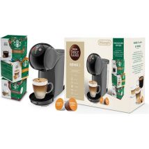 DOLCE GUSTO by De’Longhi Genio S EDG226.AF Automatic Coffee Machine & Starbucks Flavoured Coffee Bundle - Anthracite