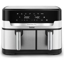 TEFAL Easy Fry Dual XXL EY942DG1 11L Air Fryer - Stainless Steel