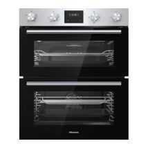 HISENSE BID75211XUK Electric Built-under Double Oven - Stainless Steel & Black