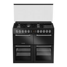 LEISURE Chefmaster CC100F521K 100 cm Dual Fuel Range Cooker - Black