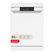 SHARP QW-NA1FF47D4W-EN Full-size Dishwasher - White