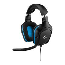 LOGITECH G432 7.1 Gaming Headset - Black & Blue