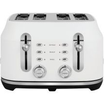 RANGEMASTER Classic Collection RMCL4S304WH 4-Slice Toaster - White Matt
