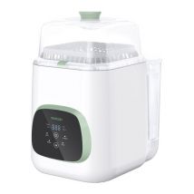 MOMCOZY KleanPal Pro Baby Bottle Washer, Steriliser & Dryer - White & Green
