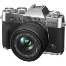 FUJIFILM X-T30 II Mirrorless Camera with FUJINON XC 15-45 mm f/3.5-5.6 OIS PZ Lens - Silver