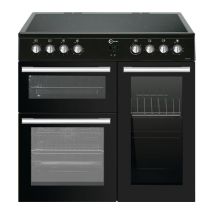 FLAVEL MLN9CRK 90 cm Electric Ceramic Range Cooker - Black