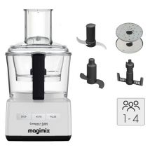 MAGIMIX CS 3160 Food Processor - White