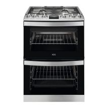 AEG CGB6131ACM 60 cm Gas Cooker - Stainless Steel