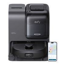 EUFY Omni E28 Robot Vacuum & Mop with All-in-One Station & Portable Deep Cleaner - Black
