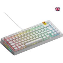 GLORIOUS GMMK 3 HE Prebuilt 75% Hall Effect Gaming Keyboard - White