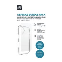 ZAGG Defence iPhone 17 Clear Case & Screen Protector Bundle