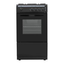 ESSENTIALS CFSGBK22 50 cm Gas Cooker - Black