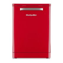 MONTPELLIER MAB1353R Full-size Dishwasher - Red