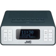 JVC RA-D32H DAB+/FM Clock Radio - Grey