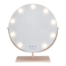 SENSSE SNHM02 Hollywood Light Up LED Mirror - Nude