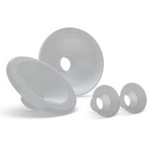 PHILIPS AVENT Avent Hands-free Large Breast Pump Shields (28 mm) & Inserts (26 mm) - Pack of 2