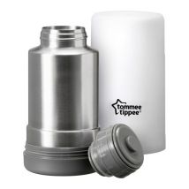 TOMMEE TIPPEE Travel Bottle & Food Warmer - Silver