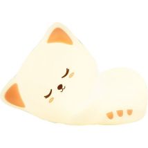 GROOV-E Cuties Sophie Kitten Kids Night Light - Multicolour